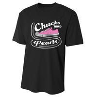 Chucks And Pearls Madam 2024 Women American Performance Sprint T-Shirt