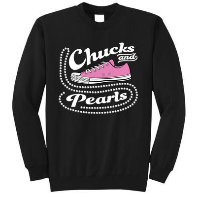 Chucks And Pearls Madam 2024 Women American Tall Sweatshirt