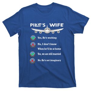 Commercial Airline Pilot Wife Gift T-Shirt