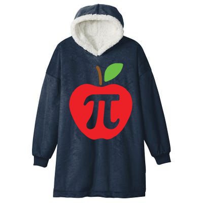 Cool Apple Pi Day Hooded Wearable Blanket