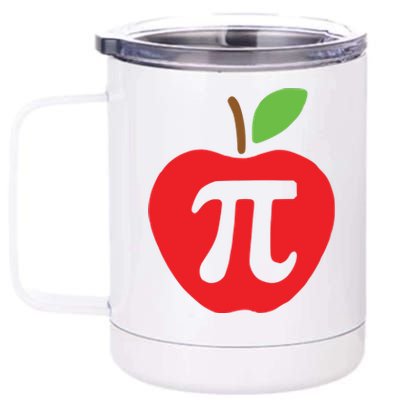 Cool Apple Pi Day 12 oz Stainless Steel Tumbler Cup