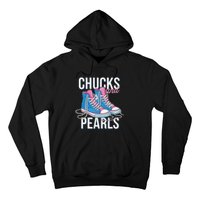 Chucks And Pearls Kamala Harris 2024 For President Election Hoodie