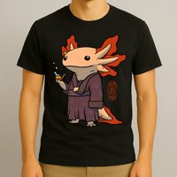 Cute Axolotl Philosopher T-Shirt