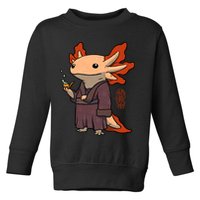 Cute Axolotl Philosopher Toddler Sweatshirt