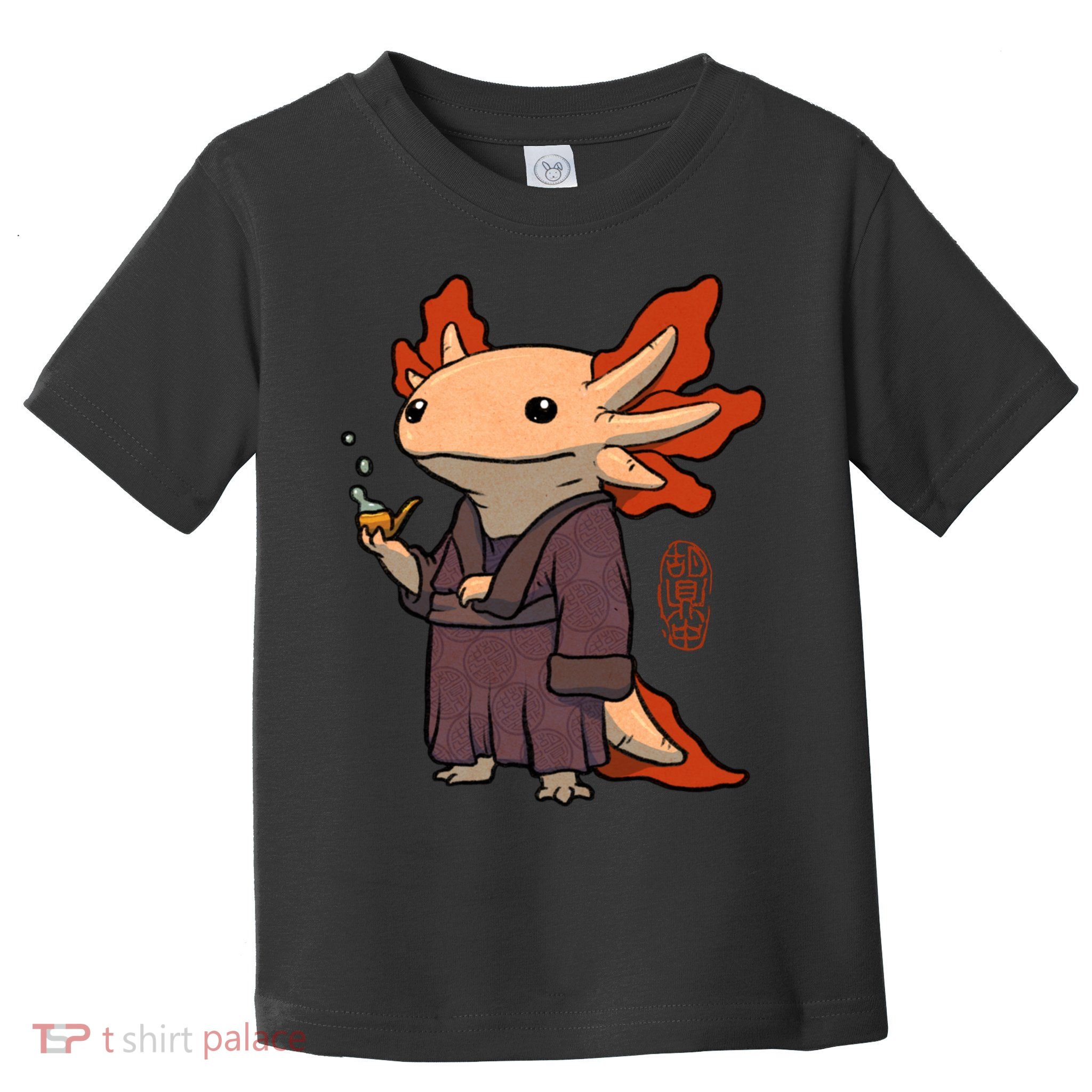 Cute Axolotl Philosopher Toddler T-Shirt