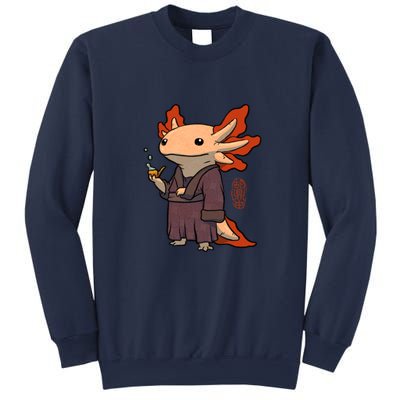 Cute Axolotl Philosopher Sweatshirt