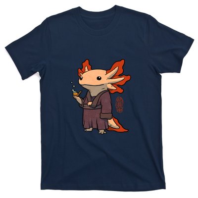 Cute Axolotl Philosopher T-Shirt