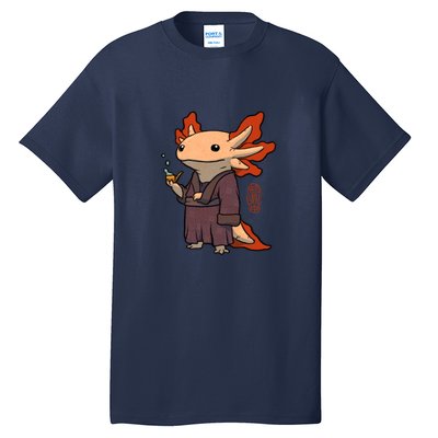 Cute Axolotl Philosopher Tall T-Shirt