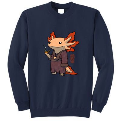 Cute Axolotl Philosopher Tall Sweatshirt