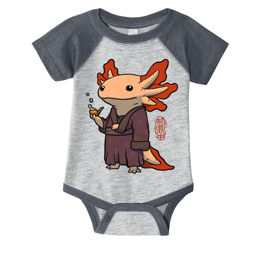 Cute Axolotl Philosopher Infant Baby Jersey Bodysuit