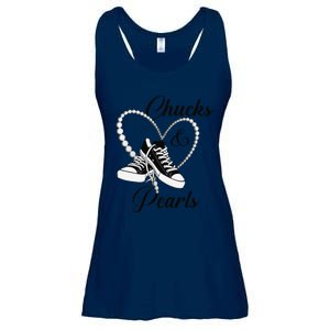 Chucks And Pearls 2024 IM With Her Kamala 2024 Gift Ladies Essential Flowy Tank