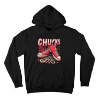 Chucks And Pearls 2024 President Election Day Kamala Harris Hoodie