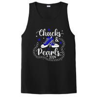 Chucks And Pearls Kamala Harris 2024 PosiCharge Competitor Tank