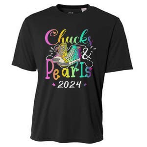 Chucks And Pearls IM With Her Kamala 2024 Cooling Performance Crew T-Shirt