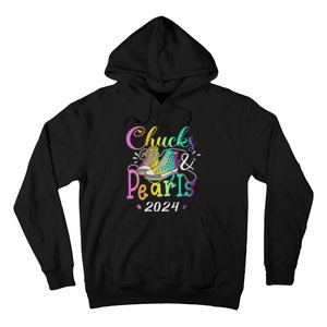 Chucks And Pearls IM With Her Kamala 2024 Hoodie