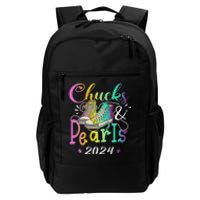 Chucks And Pearls IM With Her Kamala 2024 Daily Commute Backpack