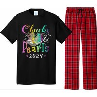 Chucks And Pearls IM With Her Kamala 2024 Pajama Set