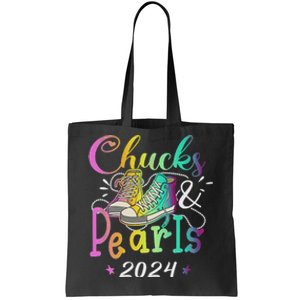 Chucks And Pearls IM With Her Kamala 2024 Tote Bag