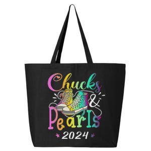 Chucks And Pearls IM With Her Kamala 2024 25L Jumbo Tote