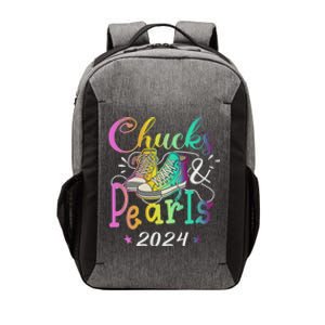 Chucks And Pearls IM With Her Kamala 2024 Vector Backpack