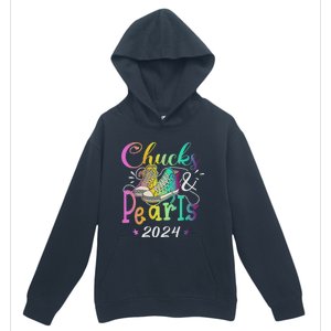 Chucks And Pearls IM With Her Kamala 2024 Urban Pullover Hoodie