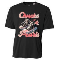 Chucks And Pearls IM With Her Kamala Cooling Performance Crew T-Shirt