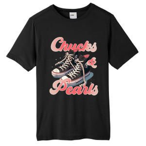 Chucks And Pearls IM With Her Kamala Tall Fusion ChromaSoft Performance T-Shirt