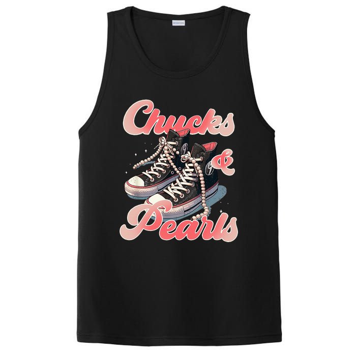 Chucks And Pearls IM With Her Kamala PosiCharge Competitor Tank