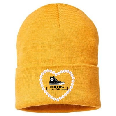 Chucks And Pearls 2024 Sustainable Knit Beanie