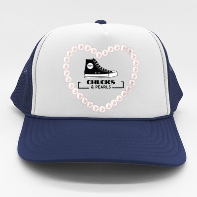 Chucks And Pearls 2024 Trucker Hat