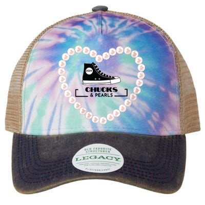 Chucks And Pearls 2024 Legacy Tie Dye Trucker Hat