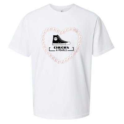 Chucks And Pearls 2024 Sueded Cloud Jersey T-Shirt