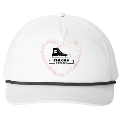 Chucks And Pearls 2024 Snapback Five-Panel Rope Hat