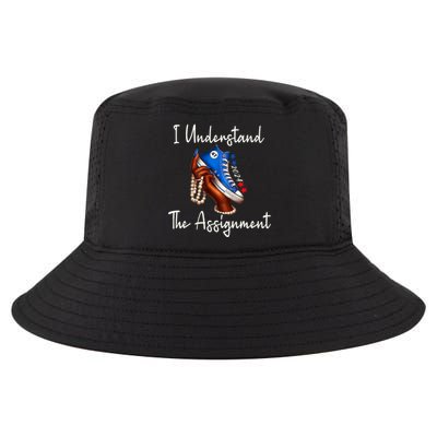 Chucks And Pearls Election 2024 I Understand The Assignment Cool Comfort Performance Bucket Hat