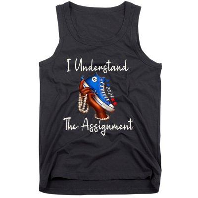 Chucks And Pearls Election 2024 I Understand The Assignment Tank Top