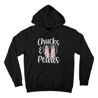 Chucks And Pearls Gift Kamala Harris New Vice President Hoodie