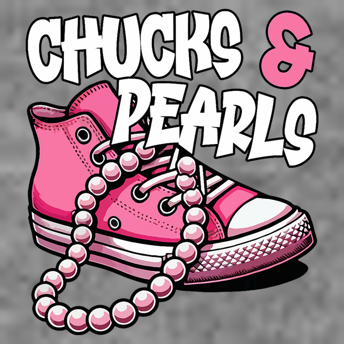Chucks And Pearls 2024 Cool Gifts Wool Snapback Cap