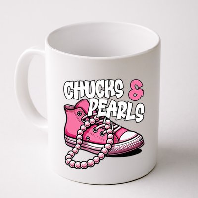 Chucks And Pearls 2024 Cool Gifts Mug