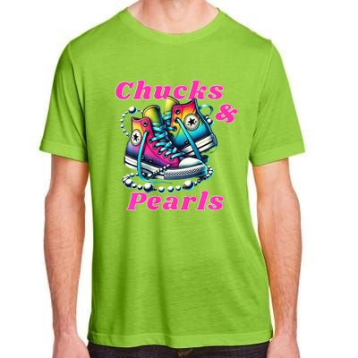 Chucks And Pearls Adult ChromaSoft Performance T-Shirt