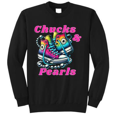 Chucks And Pearls Sweatshirt