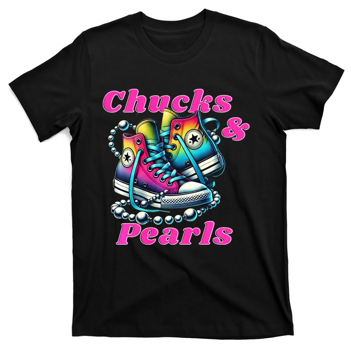 Chucks And Pearls T-Shirt