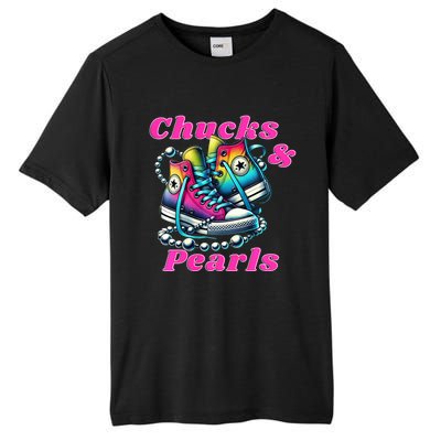 Chucks And Pearls Tall Fusion ChromaSoft Performance T-Shirt