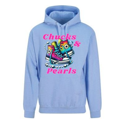 Chucks And Pearls Unisex Surf Hoodie