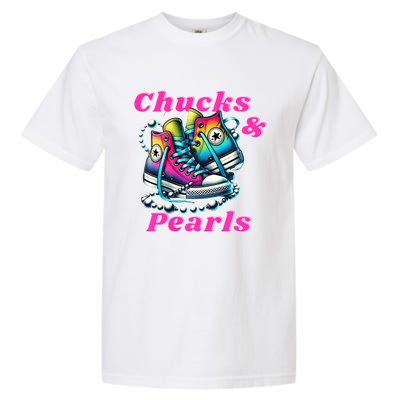 Chucks And Pearls Garment-Dyed Heavyweight T-Shirt