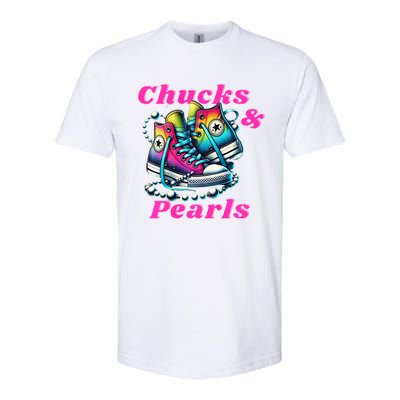 Chucks And Pearls Softstyle CVC T-Shirt