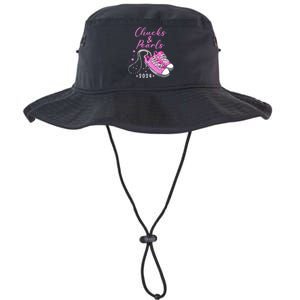 Chucks And Pearls 2024 Kamala Harris For President 47th Legacy Cool Fit Booney Bucket Hat