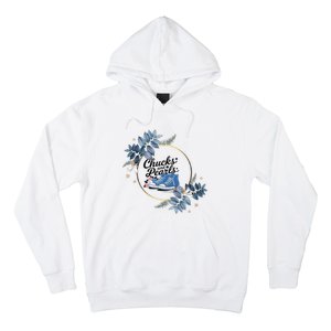 Chucks And Pearls For Ladies 2025 Flowers Hoodie