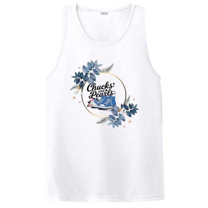 Chucks And Pearls For Ladies 2025 Flowers PosiCharge Competitor Tank