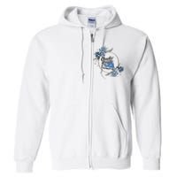 Chucks And Pearls For Ladies 2025 Flowers Full Zip Hoodie