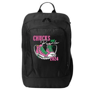 Chucks And Pearls IM With Her Kamala 2024 Gift City Backpack